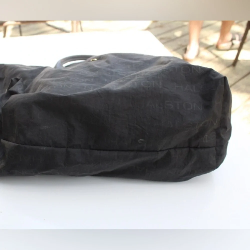 Halston travel tote bag
